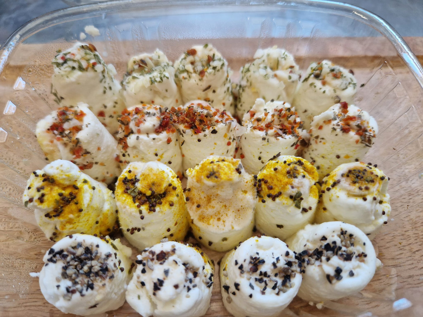 Bouchon apéro aux épices de chèvre frais Bio